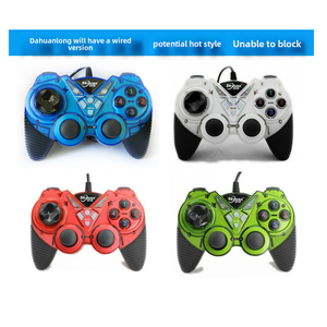 <span class=keywords><strong>Controller</strong></span> di gioco con cavo USB per <span class=keywords><strong>PC</strong></span> Computer portatile vibrazione Joystick Gamepads per Win XP/Win7/Win8/Win10 F22 21 - Product Image 5
