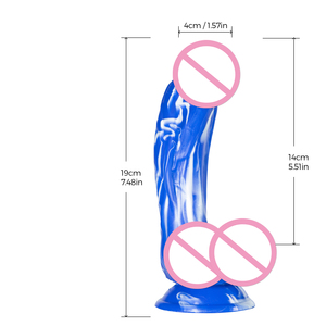 Gode en silicone en forme de dragon portable avec ventouse puissante peluche en forme spéciale pour femmes hommes et couples - Product Image 4