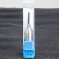 Broca para enrutador con ranura en V, vástago redondo de 1/2 ", herramienta de corte Industrial para carpintería, cuchillo para doblar arco en forma de V para fresado de madera maciza/MDF