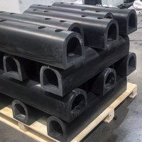 Pare-battage marin en caoutchouc DD Florescence Durable, type D, absorption d'énergie élevée, faible force de réaction, durée de vie de 8 à 10 ans