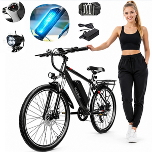 Envío Rápido, Stock en la UE y Reino Unido, Bicicleta Eléctrica de Montaña de 250W BK900 48V 15Ah 26 Pulgadas 21 Velocidades, Bicicleta Eléctrica para Adultos - Product Image 1