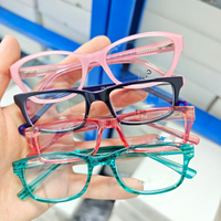 Montures optiques en acétate pour enfants style pupille – Promotion haut de gamme – Montures durables et mignonnes à motifs de dessins animés pour garçons et filles
