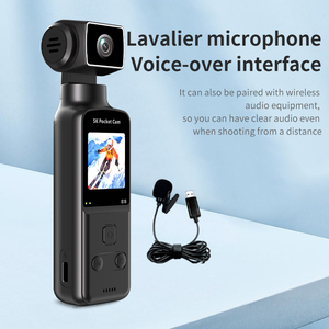 Caméra d'action de poche ultra-claire 5K WiFi avec grand angle 170° et carte SD 128 Go - Product Image 3