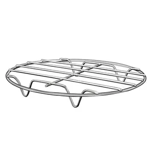 Wholesale microwave oven wire mesh grill rack for Less Greasy BBQ  Activities 