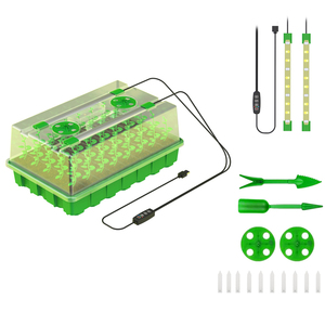 China Supplier 40 Cells Square Seedling <strong>Trays</strong> for Seed Planting Starter <strong>Tray</strong> <strong>Grow</strong> Light Eco-Friendly Home Garden Use Wholesale - Product Image 4
