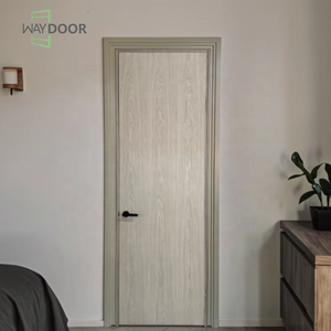 Hoàn toàn tùy chỉnh phong cách Pháp cách âm prehung hoàn thành bằng gỗ duy nhất tấm cửa cho nhà phòng ngủ rắn gỗ nội thất cửa - Product Image 2