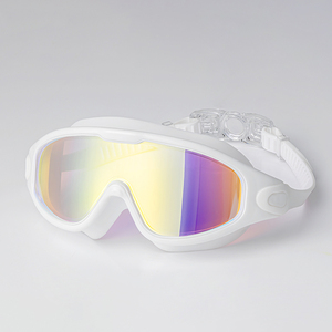 Lunettes de <span class=keywords><strong>natation</strong></span> pour adultes à fort volume de ventes, monture large HD, monture réglable, protection UV, silicone anti-buée, anti-UV - Product Image 2