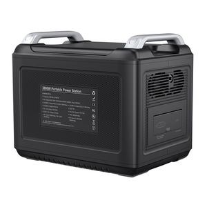 เครื่องกำเนิดไฟฟ้าพกพา 2000W อุปกรณ์จำเป็นสำหรับการตั้งแคมป์ ชุดอุปกรณ์ฉุกเฉิน แบตเตอรี่สำรอง - Product Image 3