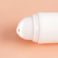 Nouveau produit, flacon en plastique PP pour lotion, flacon cosmétique en plastique sans air, conteneur cosmétique, emballages de flacons avec pompe sans air