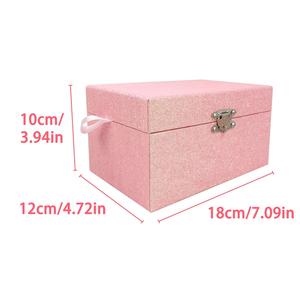 Музыкальная шкатулка-балерина розового цвета с местом для хранения украшений, персонализированный подарок для детей на день рождения или Рождество - Product Image 2