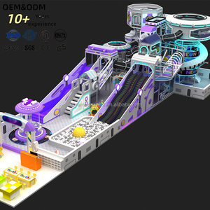 Customized Large <b>Indoor</b> Playground with Soft <b>Indoor</b> Play Equipment & Amusement Park <b>Slides</b> for Children - Product Image 1