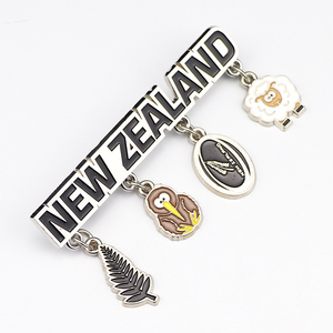Imanes de nevera de recuerdos turísticos de <span class=keywords><strong>Nueva</strong></span> <span class=keywords><strong>Zelanda</strong></span> con diseño personalizado de fábrica 3D Metal City - Product Image 6