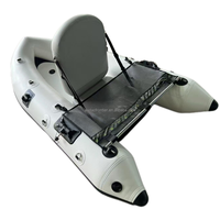 Approvisionnement d'usine de qualité supérieure bon prix durable PVC ponton de pêche flotteur Tube pêche ventre bateau gonflable pêche ventre bateau