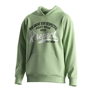 Sudadera con Capucha MMA para Hombre, Diseño 3D con Logotipo Estampado, Mezcla de Algodón, Costuras Reforzadas para Calentamiento - Product Image 4