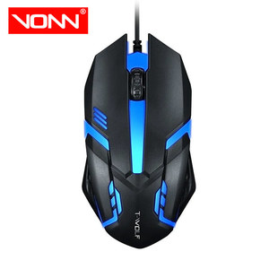 Ratón para juegos 3D 7 colorido retroiluminado 1,3 DPI con cable USB 1000 M con cable V1 barato para ordenador portátil <span class=keywords><strong>PC</strong></span> juego de oficina - Product Image 1