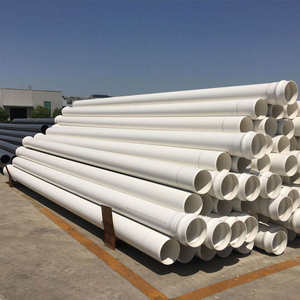 Tuberías de PVC para Suministro de Agua, Resistentes al Calor y a la Corrosión, Duraderas para Uso Industrial, Estándar ISO9001, Tamaños de 2-4 Pulgadas, Modelo PG1 - Product Image 1