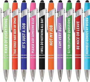 ปากกาลูกลื่นโลหะสีโรสโกลด์แบบนิ่มพร้อมหัวปากกาแบบสัมผัส  สามารถสลักโลโก้แบรนด์ตามสั่งด้วยเลเซอร์ สำหรับใช้ในสำนักงาน - Product Image 1