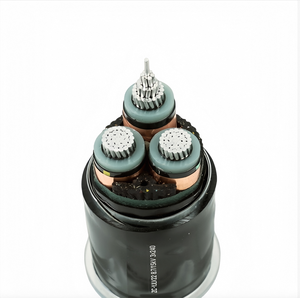 ZC-YJLV22 8.7/<span class=keywords><strong>15kV</strong></span> 3x240mm ² เทปอลูมิเนียมอัลลอยด์ XLPE สายไฟฟ้าแรงปานกลางหุ้มเกราะใต้ดิน - Product Image 1