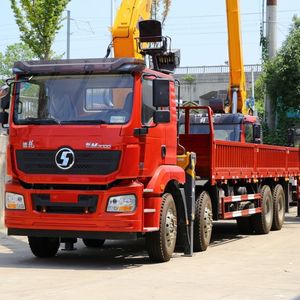 שאקמן 6 x4 8 טון 5 טון 8 טון משאית רכוב הרמת מנוף - Product Image 3