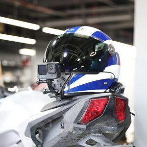 Hành Động Máy Ảnh Phụ Kiện Kit Xe Đạp Xử Lý Thanh Xe Máy Mũ Bảo Hiểm Cằm Dây Đeo Gắn Kết Cho <span class=keywords><strong>GoPro</strong></span> Anh Hùng 12 11 10 9 8 7 6 5 Insta360 DJI - Product Image 5