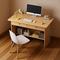 Nouveau bureau d'étude pour étudiant avec tiroir et serrure, bureau d'ordinateur simple, bureau de chambre à coucher