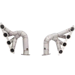 Chất Lượng Cao Tùy Chỉnh Thép Không Gỉ Hệ Thống Xả Cho Chevrolet Corvette C8 6.2 Xả Đa Năng - Product Image 2