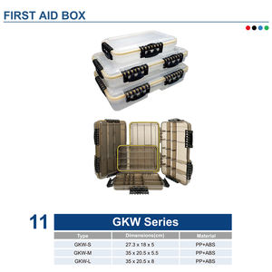 GKWシリーズ多層ピルボックス家庭用医薬品オーガナイザーボックス家庭用大容量医療応急処置ボックス - Product Image 3