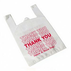 Biopartner Bolsas de Plástico Tipo Camiseta de 1/8 de Tamaño, Bolsas de Plástico para Supermercado, Bolsas de Plástico para Compras - Product Image 1