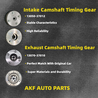 13506-37060 13050-37012 Car Engine 6ZR Auto Engine Systems Timing Chain Kit with Camshaft Timing Gear for Toyota RAV4 WISH 2.0L