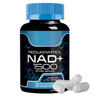 Compléments Alimentaires en Capsules Végétales à Marque Blanche OEM : NAD+ Liposomal Naturel 1500mg par Portion, Resvératrol pour un regain d'énergie