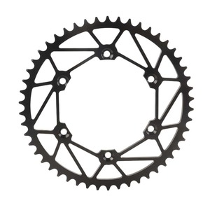 Pignone Posteriore per Moto Fuoristrada <span class=keywords><strong>Yamaha</strong></span> <span class=keywords><strong>Yz</strong></span> 125 / <span class=keywords><strong>Yz</strong></span> 250 / <span class=keywords><strong>Yz</strong></span> <span class=keywords><strong>250f</strong></span> / 450f, Pignone in Acciaio al Carbonio 520 46 48 50 Denti Nero - Product Image 6