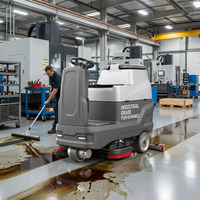 Fregadora de Pisos Eléctrica de Uso Pesado para Oriente Medio, CleanHorse ARES700, Resistente al Calor para Obras de Construcción en Arabia Saudita, Batería de 24V