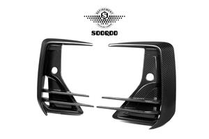 SOOQOO prepres rivestimento di sfiato paraurti anteriore in fibra di carbonio per BMW X3 G01 X4 G02 <span class=keywords><strong>IX3</strong></span> G08 lifting 2022 + - Product Image 3