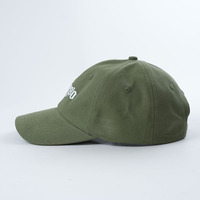 Chapeaux de papa personnalisés avec broderie plate non structurée Tissu en coton Casquettes de baseball non structurées avec broderie de logo personnalisée