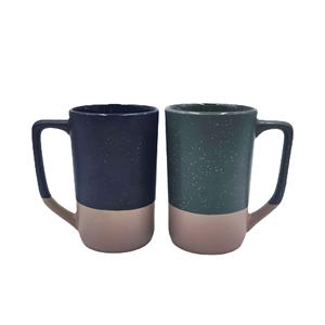 GZYSL-<span class=keywords><strong>taza</strong></span> de té de cerámica de dos colores, <span class=keywords><strong>taza</strong></span> de café de cerámica clásica, <span class=keywords><strong>mate</strong></span>, blanco y negro, personalizada de fábrica, al por mayor, nórdica - Product Image 2