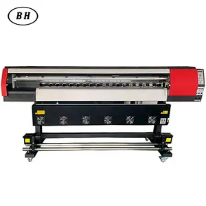 Impresora de inyección de tinta de UD-1812AG, papel de impresión, pegatina de foto, cabezal de impresión dx5 /i3200, impresora a base de agua, 1800mm, 2 uds.