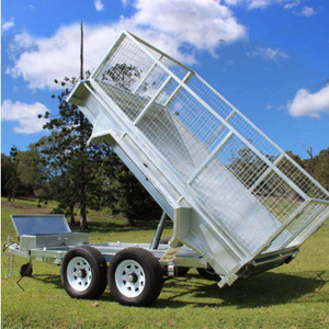 Hydraulic Tandem Tipper Dump Box Trailer