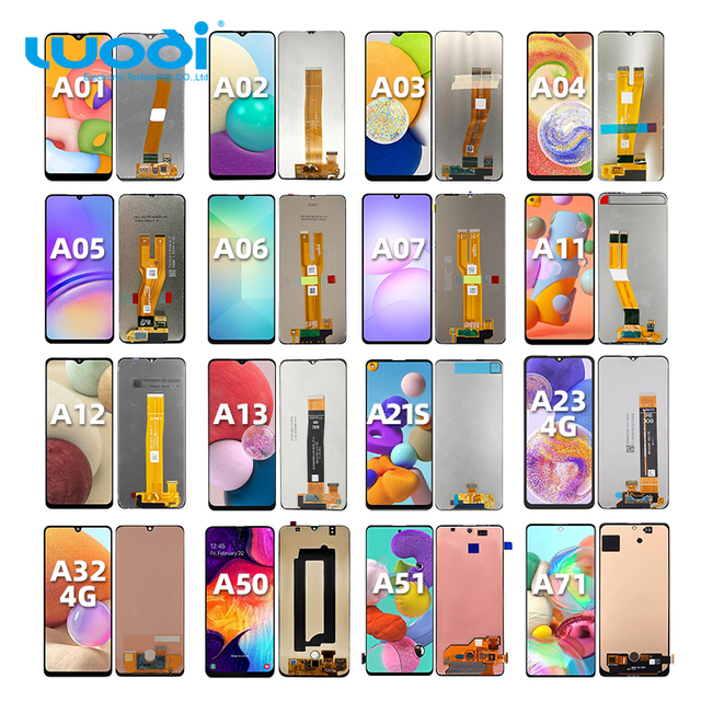 Wholesale Original Lcd Mobile Phone Part Repair for Samsung A71 A51 A50 A32 4g A23 4g A21s A13 A12 A11 Lcd Display Replacement