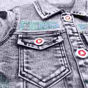 Professional Design <b>Girls</b> Boutique Clothing Sets Summer 2022 <b>Jean</b> Suit for <b>Girls</b> - Product Image 5