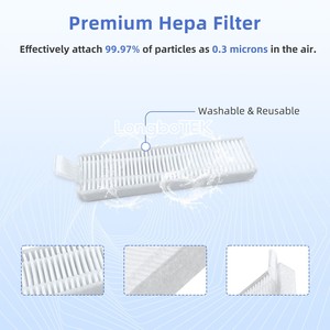 Para cepillo giratorio TEFAL 60, cepillo lateral, filtro, trapeador, tela, piezas y accesorios para aspiradoras robóticas - Product Image 5