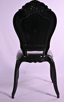 Chaise Belle empilable personnalisable en couleur Sinofur pour hôtel, salle à manger, extérieur et salon - Matériau plastique