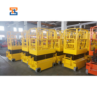 300KG 3.9M 4.8M Certification CE Bâtiments Propres Mini Hydraulique Homme Ascenseur Vertical Électrique Ascenseur À Ciseaux