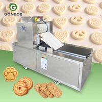 Machine de formage de biscuits à rouleaux rotatifs pour biscuits croustillants à la pêche, animaux salés et petits biscuits pressés