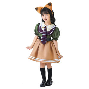 Детский анимационный костюм лисы Ника, комплект для ролевых игр на Хэллоуин, подходит для тематических вечеринок - Product Image 6