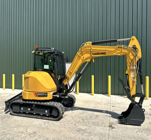 Meilleur prix pour une mini-excavatrice sur chenilles LiuGong 9057FZTS de 5 tonnes, excavatrice hydraulique pour travaux d'aménagement paysager et agricoles - Product Image 2