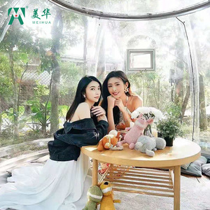 เต็นท์เป่าลมใสทรงโดม Meihua สำหรับตั้งแคมป์กลางแจ้งและใช้ในโรงแรม - Product Image 3