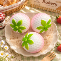 Jouet Squishy en forme de pain et gâteau, populaire, Kawaii, en PU souple à rebond lent, anti-stress, promotionnel pour enfants et adultes