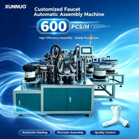 Machine d'assemblage de cartouches de robinets de précision à commande PLC automatique, multi-tension, avec garantie d'un an par XUNNUO