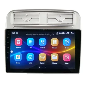 Painel de rádio dvd para carro fiat grand punto, adaptador de montagem de áudio com painel de fascia, 9 polegadas e tocador de rádio