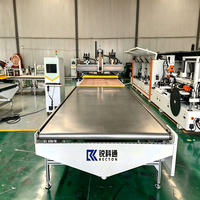 Router CNC de Carga y Descarga Automática 2000*4000mm, Máquina de Grabado en Madera CNC para Línea de Producción de Muebles